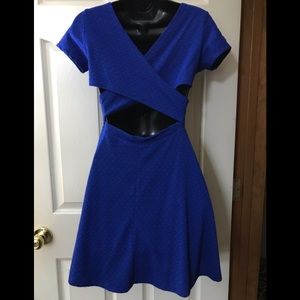 Criss cross back dress